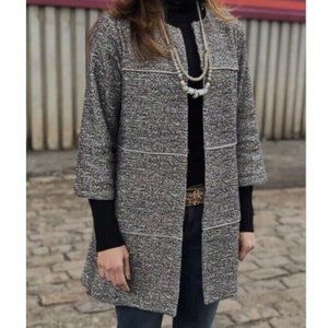 Cabi Gray Black White The Times 5299 Jacket Coat Blazer Size XS